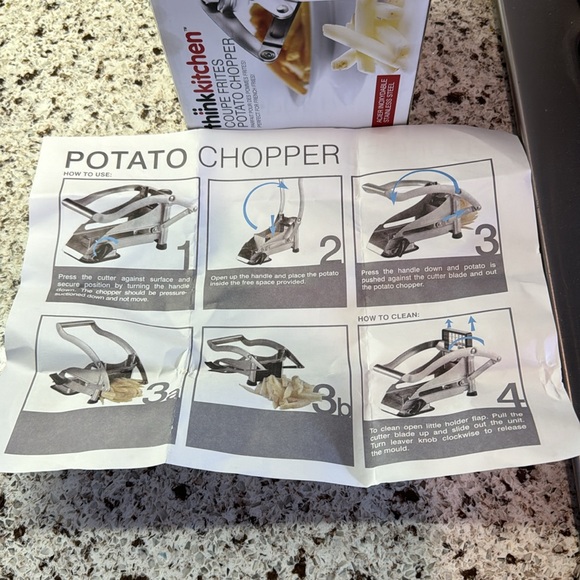 Stainless Steel Potato Chopper - Picture 3 of 4